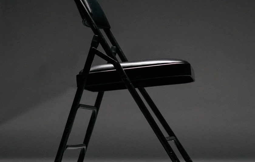 hero image of black chair